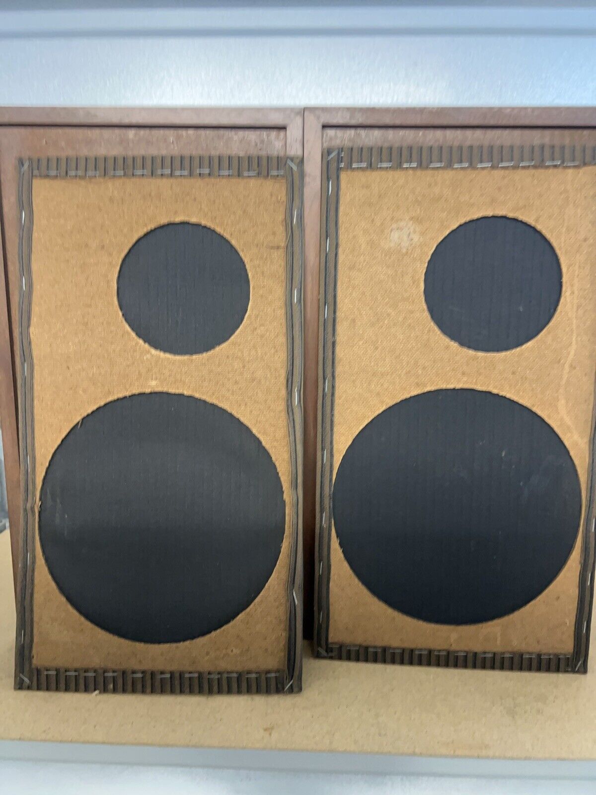 Vintage Pair of KLH Model Thirty Eight 38 Speakers