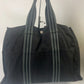 Authentic HERMES Fourre Tout MM Vintage Hand Tote Bag Canvas Black/Gray