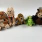 Coca-Cola International Collection 1999 Bean Bag Animals Lot of 5