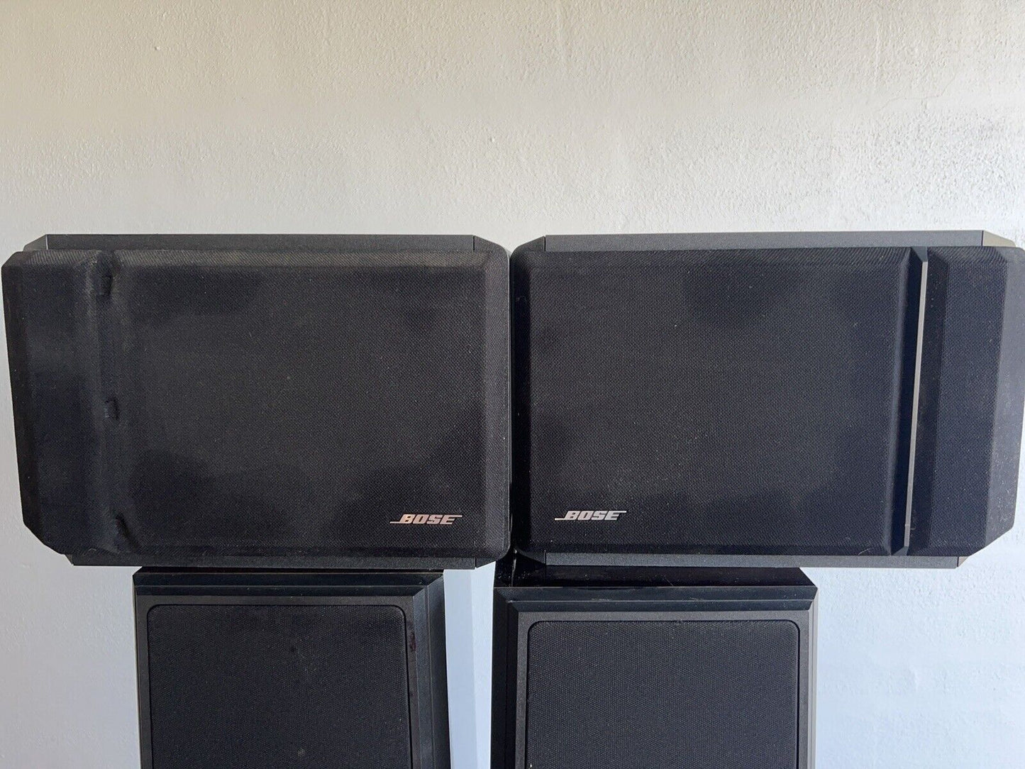 Bose 201 Series IV L & R Stereo Bookshelf Speakers - Tested, Sounds Good