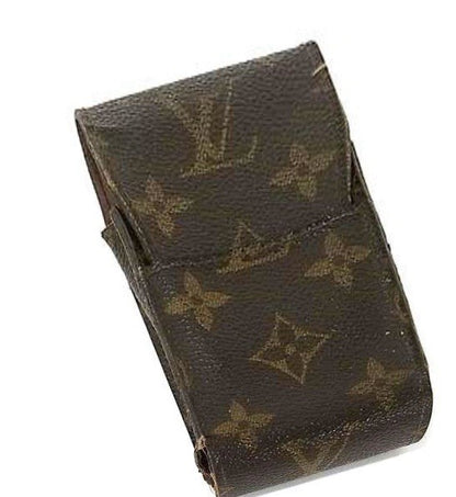 Louis Vuitton Monogram Etui Cigarette Case M63024 Vintage LV Brown Authentic.