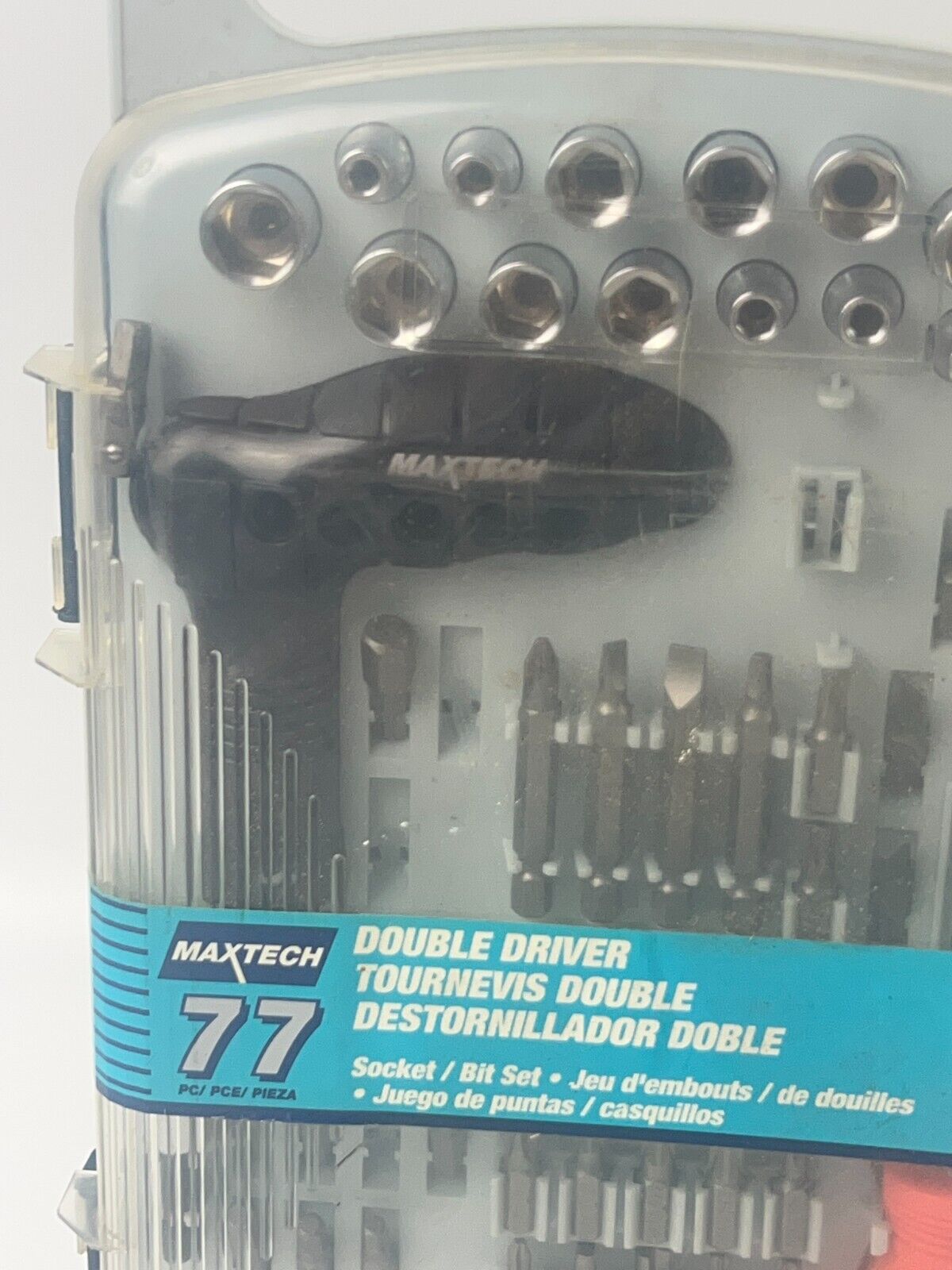 Maxtech 77 pc. Double Driver Set Socket/ Bit Set