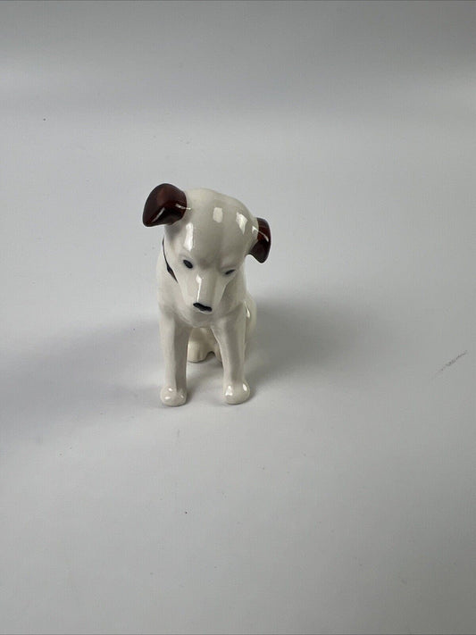 Vintage 3" NIPPER DOG FIGURINE RCA Corp Ceramic Victor Made in Japan