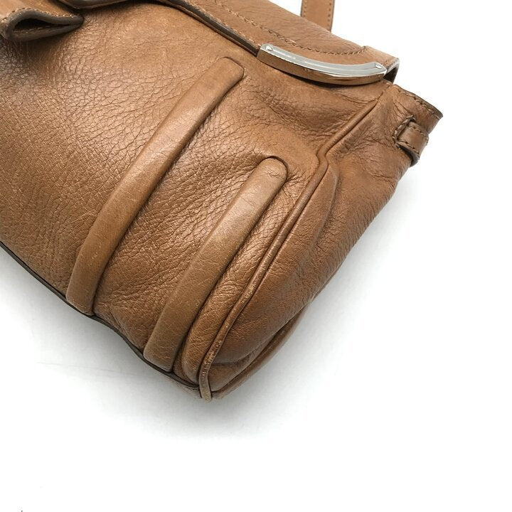 Celine Shoulder Bag | Leather Crossbody | Brown | Women's