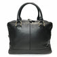Burberry Vintage Leather Boston Bag | Nova Check Interior | Black | Men's