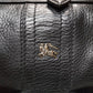Burberry Vintage Leather Boston Bag | Nova Check Interior | Black | Men's