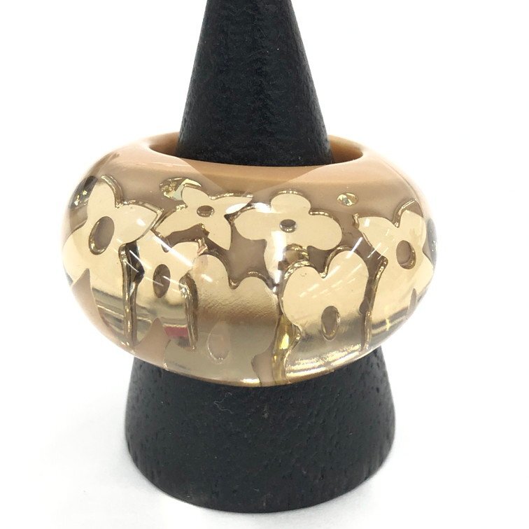 LOUIS VUITTON Berg Inclusion Ring, Size 5.5