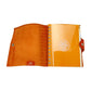 HERMES Ulysse PM Togo Leather Notebook Cover Orange w/Paperwork