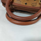 MCM Boston Bag Vintage Cognac Visetos Leather
