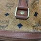 MCM Boston Bag Vintage Cognac Visetos Leather