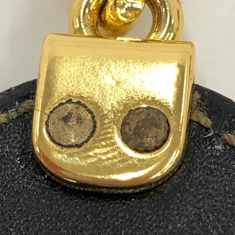 FENDI keychain with FF logo, includes box