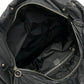 Celine Boston Bag | Canvas & Leather | Black | Women's