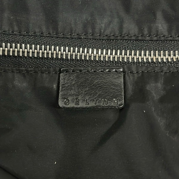 Celine Boston Bag | Canvas & Leather | Black | Women's
