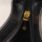 MCM Black Visetos Shoulder Bag