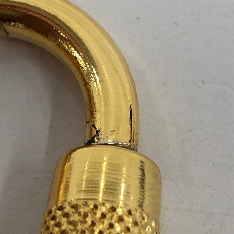 FENDI keychain with FF logo, includes box