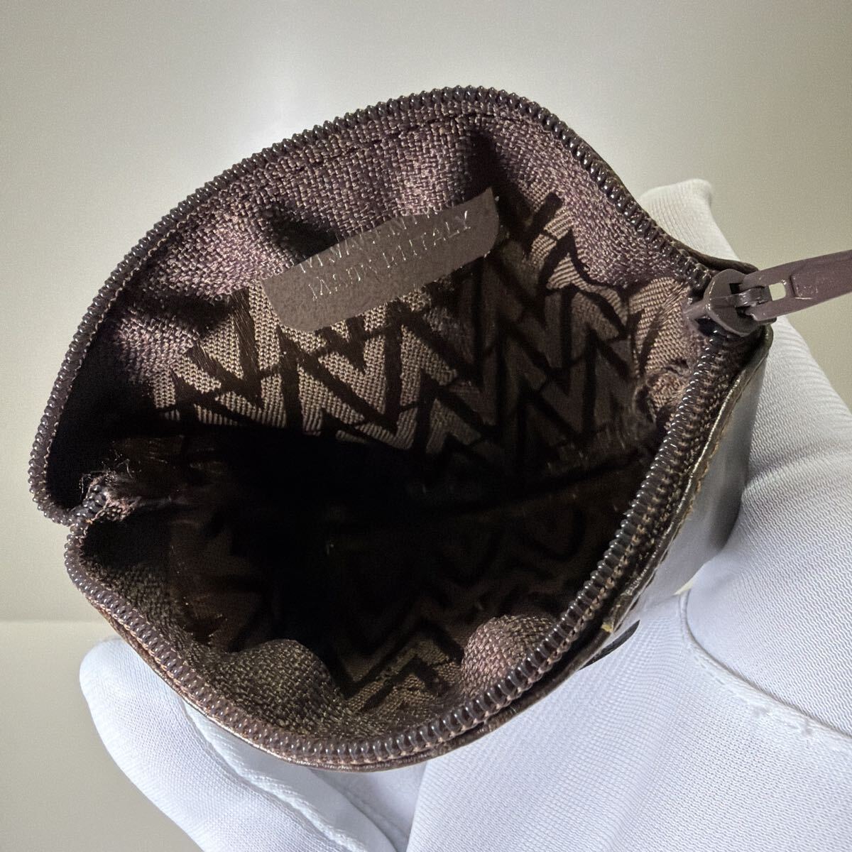 MARIO VALENTINO 5-Piece Set Long Wallet, Triangle Coin Case, Clasp Purse, 2 Mini Pouch
