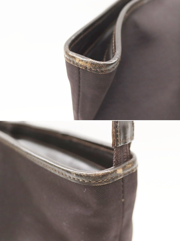 GUCCI Tote Bag 002 2123 0455, Large Capacity, Extra Large Size, Nylon and Leather