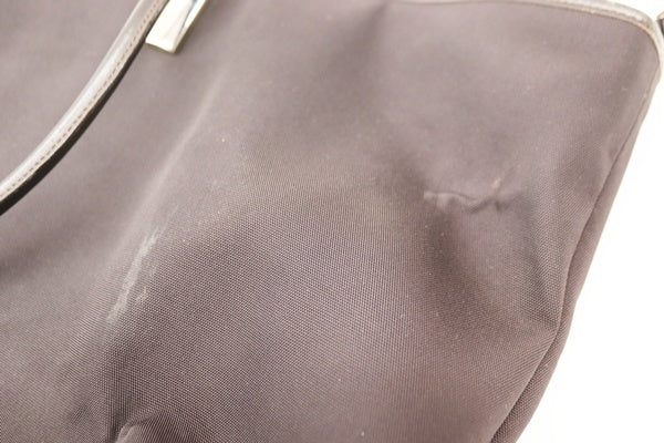 GUCCI Tote Bag 002 2123 0455, Large Capacity, Extra Large Size, Nylon and Leather