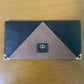 GUCCI Long Wallet Black Brown Women's Vintage