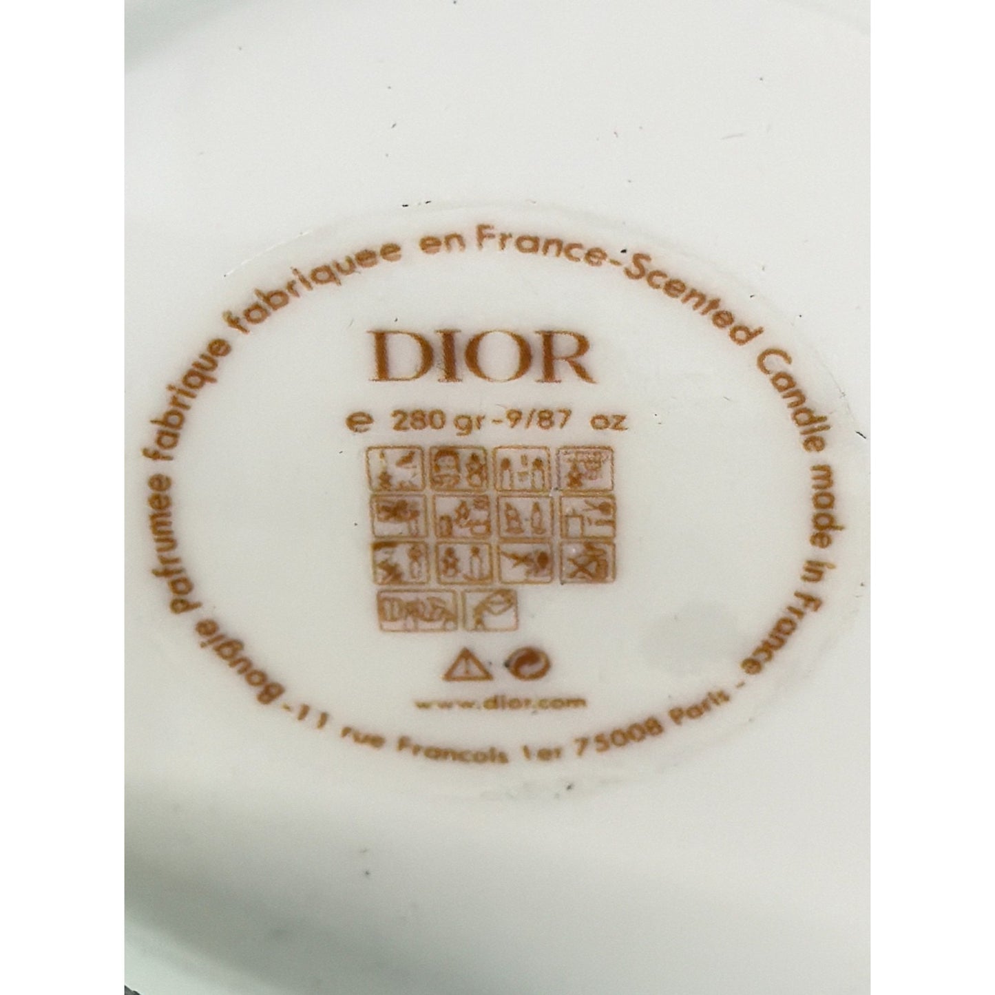 Christian Dior Scented Candle 280g Gray