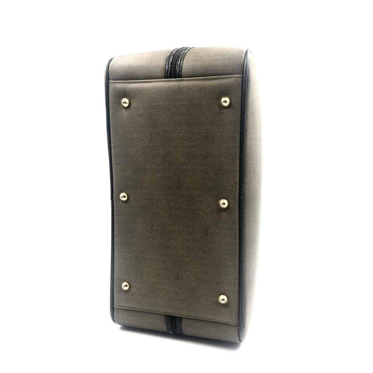 FENDI 2-way Large Capacity Trunk, Coated Canvas, Shoulder Strap, Bottom Studs