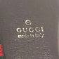 GUCCI GG Canvas Sherry Line Sneaker Key Charm Chain Ring Brown Beige