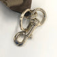 GUCCI GG Canvas Sherry Line Sneaker Key Charm Chain Ring Brown Beige