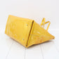 MCM Yellow Vernis Handbag Gold Hardware Tote Bag w/COA