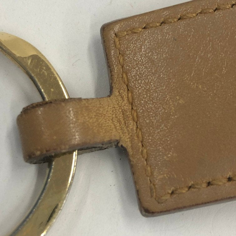 Gucci Tiger Metal Leather Key Ring Keychain Bag Charm