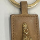 Gucci Tiger Metal Leather Key Ring Keychain Bag Charm