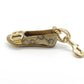 Gucci GG Canvas Horsebit Shoe Charm Keychain – Beige & Brown
