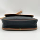 Yves Saint Laurent YSL Vintage Shoulder Bag Navy Brown