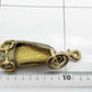 Gucci GG Canvas Horsebit Shoe Charm Keychain – Beige & Brown