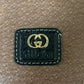 GUCCI Long Wallet Black Brown Women's Vintage