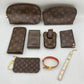 Louis Vuitton Monogram Canvas Accessories Bundle | 9 Pieces | Pouch, Card Case, Bracelet & More