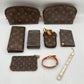 Louis Vuitton Monogram Canvas Accessories Bundle | 9 Pieces | Pouch, Card Case, Bracelet & More