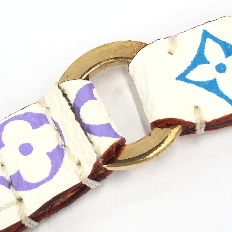 Louis Vuitton Monogram Multicolor Dragonne Telephone Phone Strap M92597/CT1005