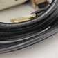 MCM Munchen White/Blue Canvas Leather Large Duffle Weekender Travel Bag