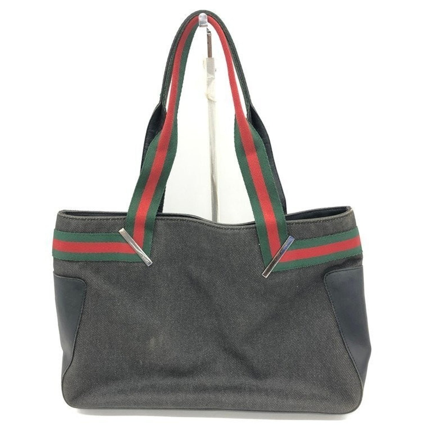 GUCCI Sherry Line Canvas Tote Bag 23983 002058