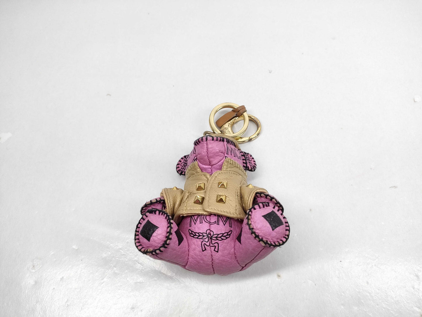 MCM Bear Charm Key Case/Keychain