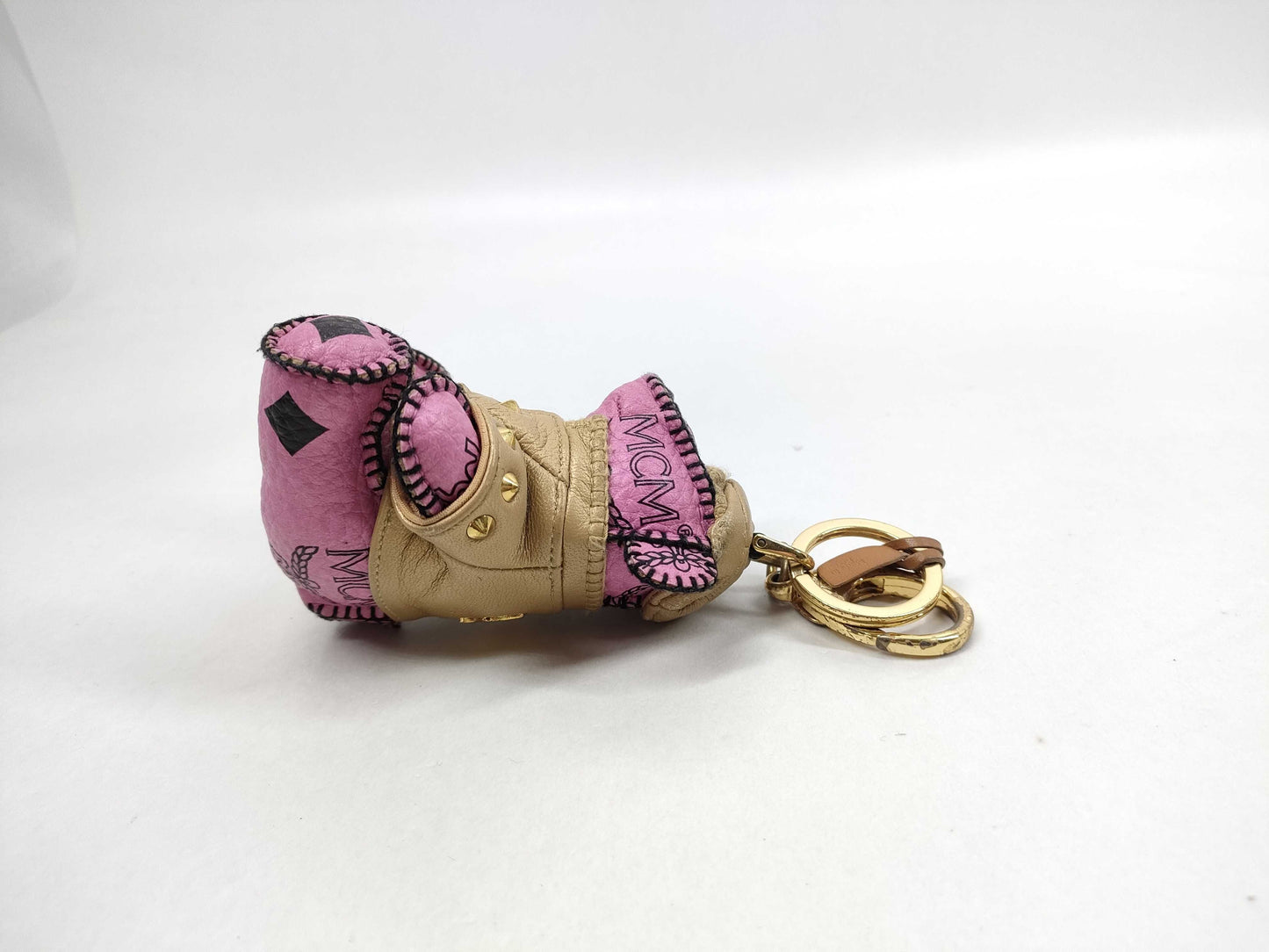 MCM Bear Charm Key Case/Keychain