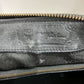 MCM PVC x Leather Black Visetos Handbag Small Boston Bag Gold Hardware 10x7x7