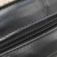 MCM Munchen White/Blue Canvas Leather Large Duffle Weekender Travel Bag