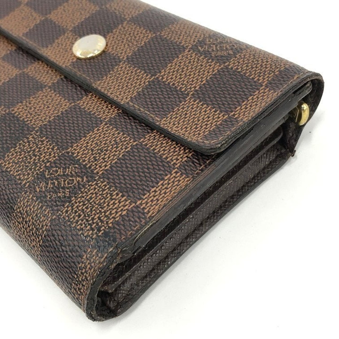LOUIS VUITTON Damier Portefeuille Alexandra Wallet N63067/CA4120