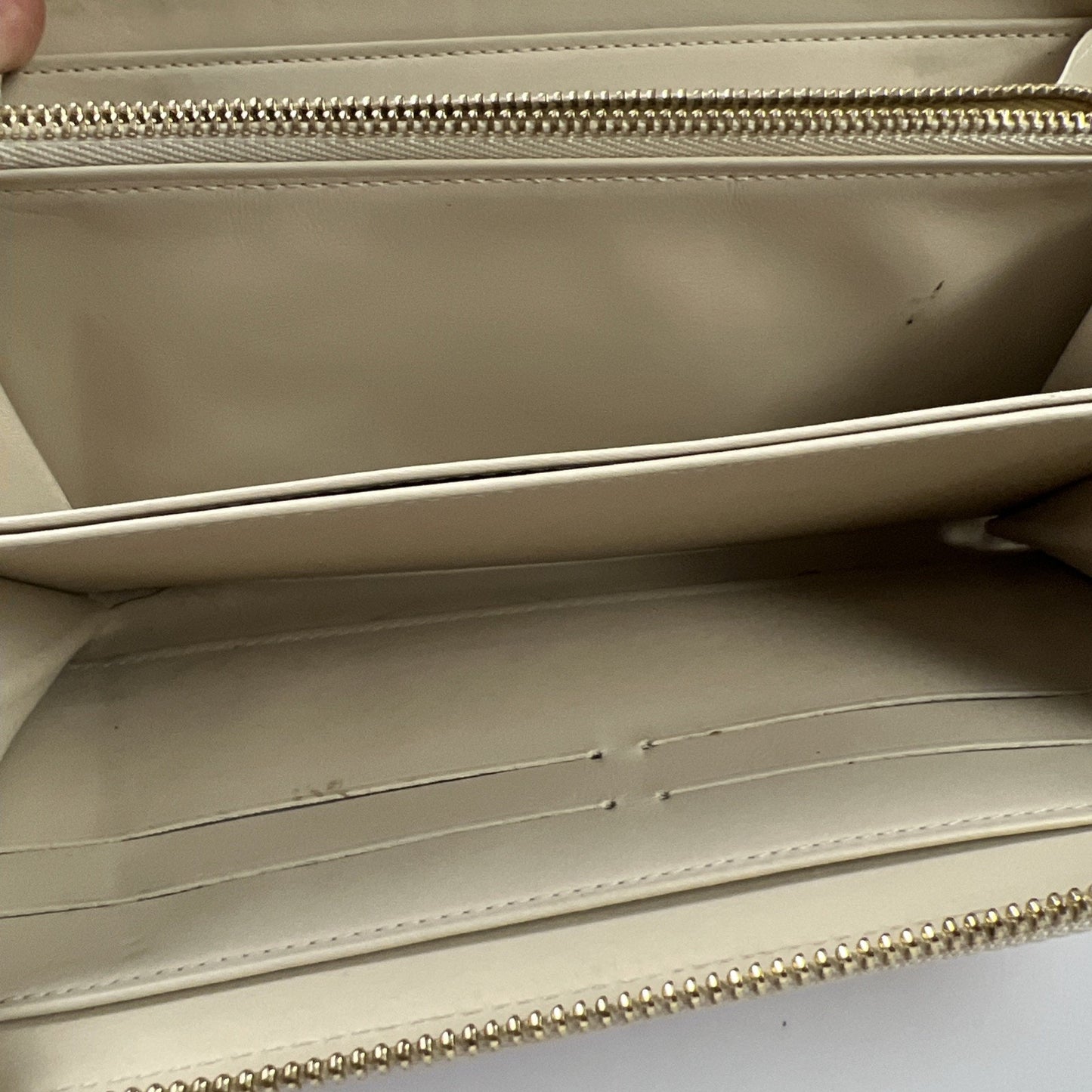 LOUIS VUITTON M91476 Vernis Leopard Zippy Wallet Zip Around Long Wallet Pink