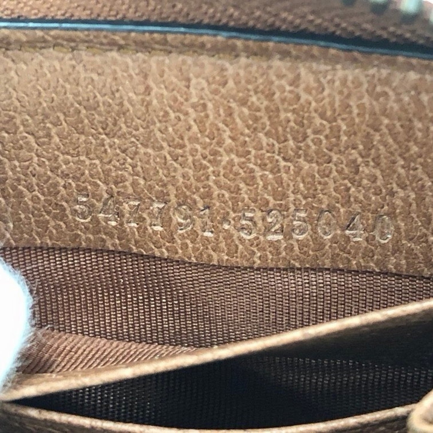 GUCCI × NY New York Yankees Gucci Shima Beige Long Wallet Round Zip