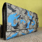 Gucci GG Supreme Camouflage Horsebit Long Wallet – Blue & Beige