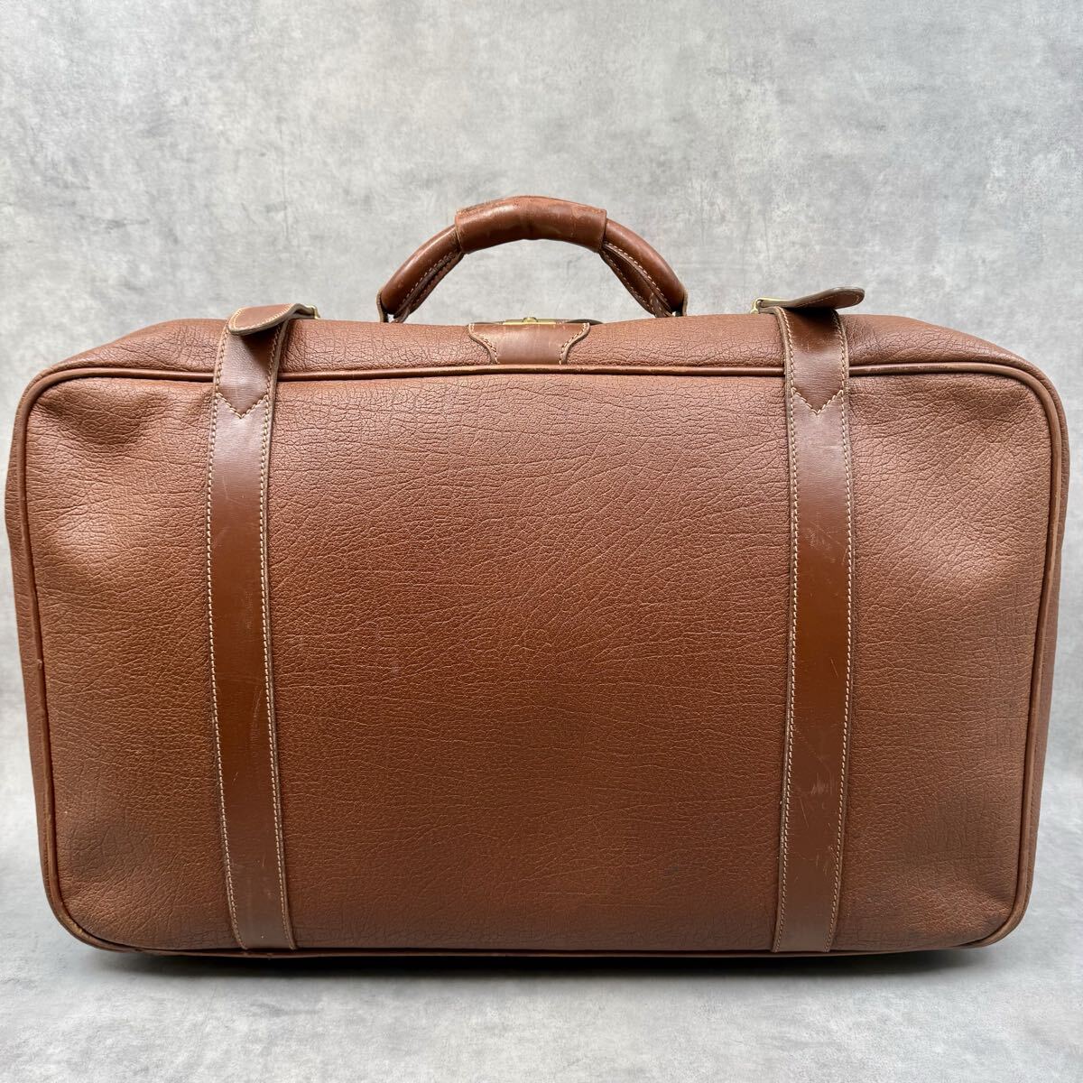 Gucci Luggage Bag | Vintage GG Canvas & Leather | Brown | Unisex