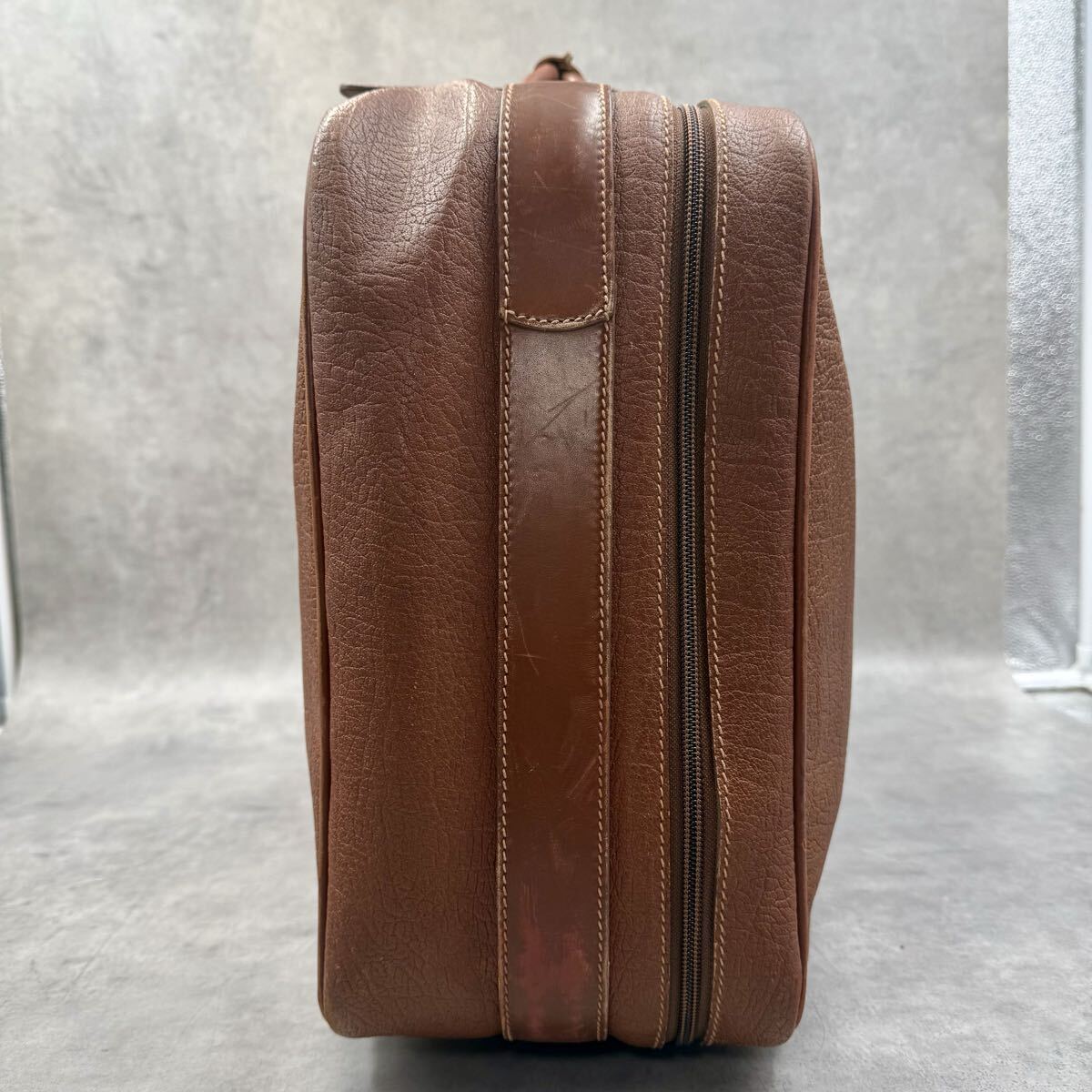 Gucci Luggage Bag | Vintage GG Canvas & Leather | Brown | Unisex