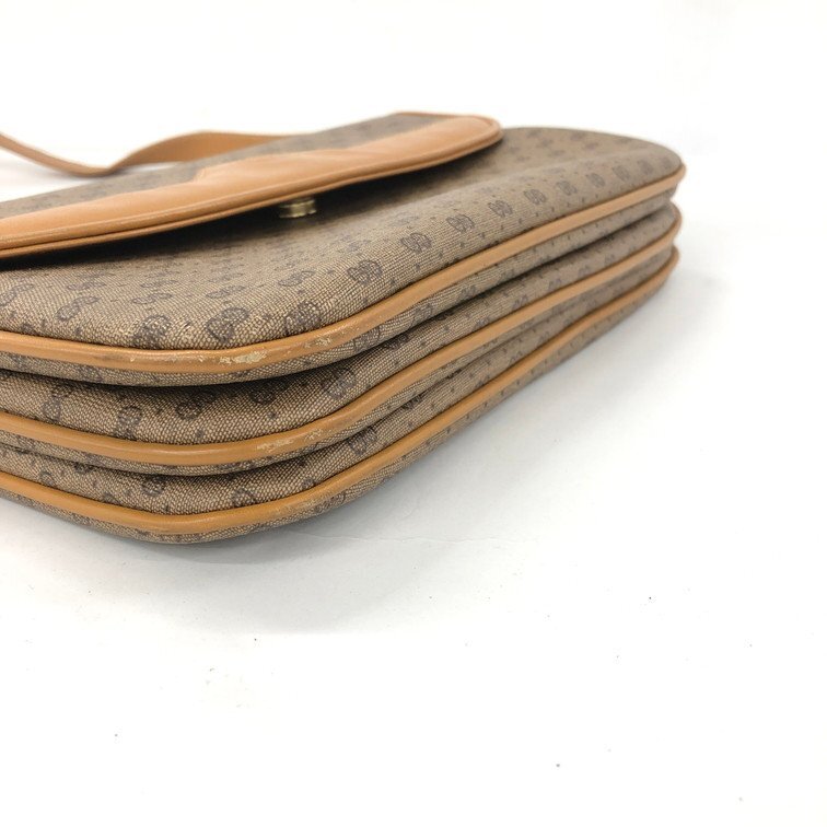 Gucci Vintage Shoulder Bag | Leather | Brown | Women's